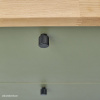 Knop Helix - 20mm - Mat Zwart