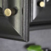 Knop Helix - 20mm - Antiek Brons