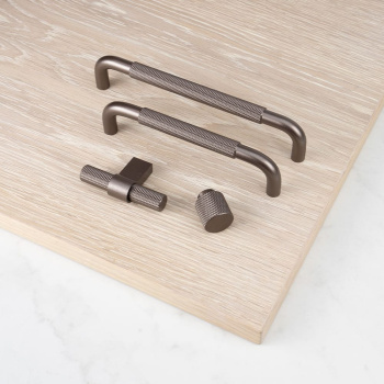 Knop Helix - 20mm - Donker Brons