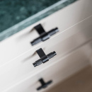 Knop Pitch - Matzwart