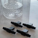 Knop Pitch - Matzwart