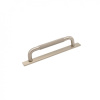 Handgreep Helix/achterplaat - 128mm - RVS Afwekning