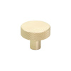 Knop Flat - 32mm - Messing