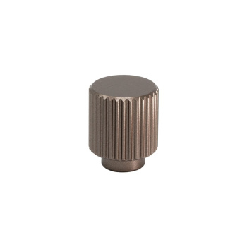 Knop Helix Stripe - 20mm - Donker Brons
