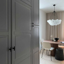 Knop T Helix Stripe - Mat Zwart