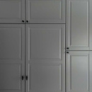 Knop T Helix Stripe - Mat Zwart