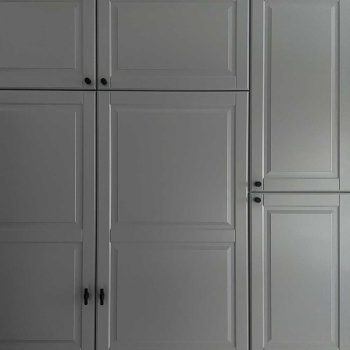 Knop T Helix Stripe - Mat Zwart