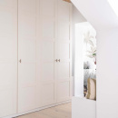 Knop T Helix Stripe - Antiek Brons