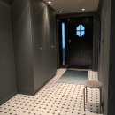 Knop T Helix Stripe - Messing