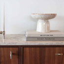 Knop T Helix Stripe - RVS Afwerking