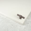 Knop T Helix Stripe - Donker Brons