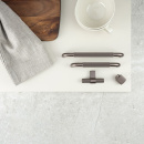 Knop T Helix Stripe - Donker Brons