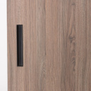 Verzonken Handgreep Cubic - 160mm - Mat Zwart