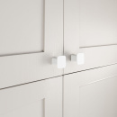 Knop Prism - 32x32mm - Mat Zwart