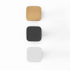Knop Prism - 32x32mm - Mat Zwart