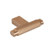 Knop T Brooklyn - Geborsteld Messing