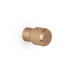 Knop Brooklyn Ø20mm - Donker Geborsteld Messing Knop Brooklyn Ø20mm - Donker Geborsteld Messing