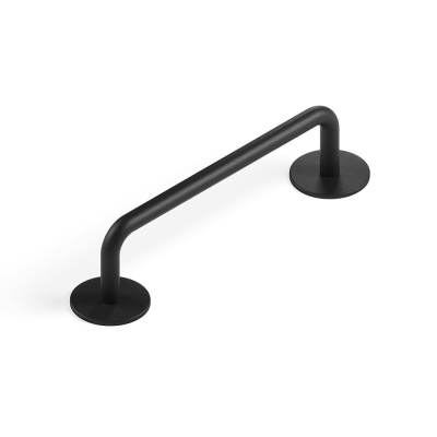Handgreep Milano - 160mm - Mat Zwart in de groep Handgreep / Kleur/Materiaal / Zwart bij Beslag Online (317560-11)