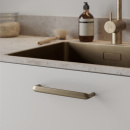 Handgreep Cobra - Geborsteld Messing