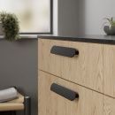 Handgreep Miro - 160mm - Mat Zwart