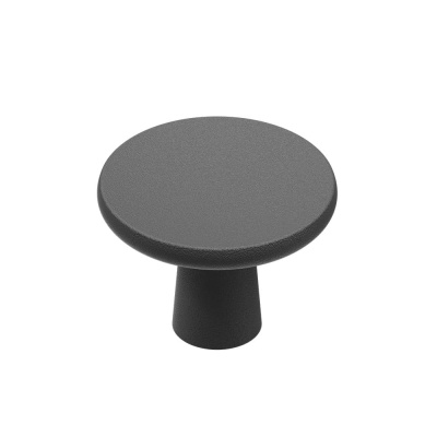 Knop Terra - Mat Zwart in de groep Knoppen / Kleur/Materiaal / Zwart bij Beslag Online (317635-11)