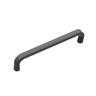 Handgreep Terra - 160mm - Mat Zwart in de groep Handgreep / Kleur/Materiaal / Zwart bij Beslag Online (317640-11)