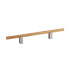 Handgreep Kumo Wood - Eiken/RVS Look Handgreep Kumo Wood - Eiken/RVS Look