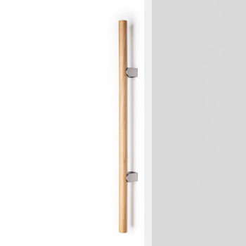 Handgreep Kumo Wood - Eiken/RVS Look