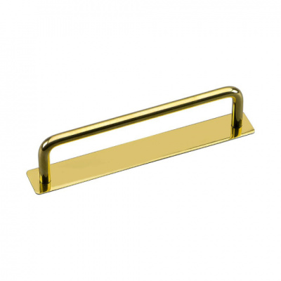 Handgreep Royal - 128mm - Gepolijst Messing in de groep Handgreep / Kleur/Materiaal / Messing bij Beslag Online (336215-11)