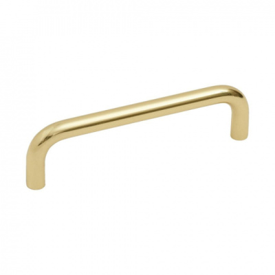 Handgreep Bolmen - 96mm - Gepolijst Onbehandeld Messing in de groep Outlet bij Beslag Online (336901-11)