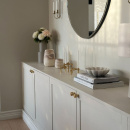 Knop Esther - Gepolijst Messing