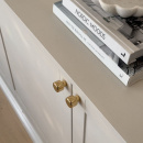 Knop Esther - Gepolijst Messing