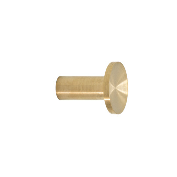 Haak Sture - 18mm - Geborsteld Onbehandeld Messing