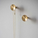 Haak Sture - 28mm - Geborsteld Onbehandeld Messing