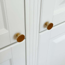 Knop Dalby - Gepolijst Onbehandeld Messing