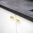 Knop Dalby - Gepolijst Messing