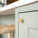 Knop Dalby - Gepolijst Messing