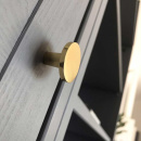 Knop Dalby - Gepolijst Messing