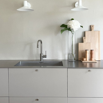Knop Lund - 25mm - RVS Afwerking