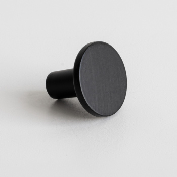 Knop Lund - 25mm - Mat Zwart