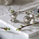 Knop Solliden - Vernikkeld