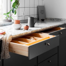 Knop Solliden - Vernikkeld