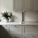 Knop Solliden - Vernikkeld