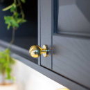 Knop Solliden - Gepolijst Messing