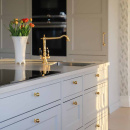 Knop Solliden - Gepolijst Onbehandeld Messing