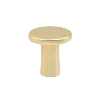 Knop Bob - Geborsteld Messing