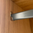 Beugel voor kledingroede - 19 mm frame (1/stuk)