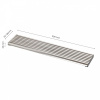 Ventilatierooster - 1198x125 - RVS