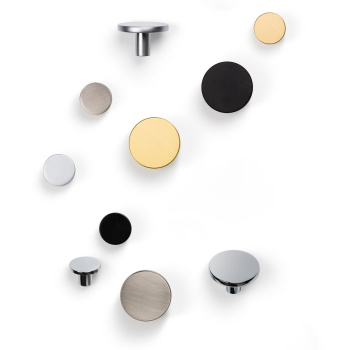 Knop Como Big - Geborsteld Messing