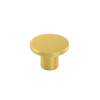 Knop Como - Geborsteld Messing